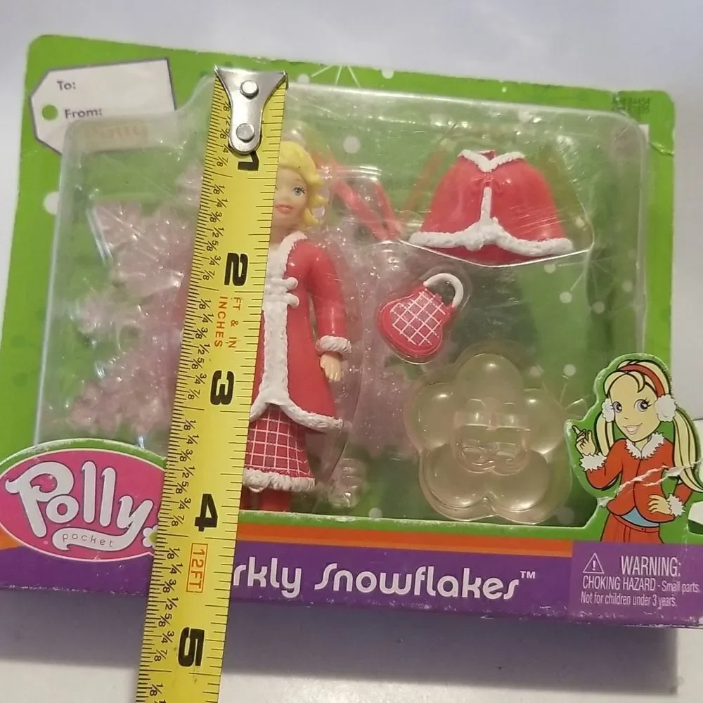 Polly Pocket playset Sparkly Snowflakes 2005 VINTAGE - Picture 12 of 12